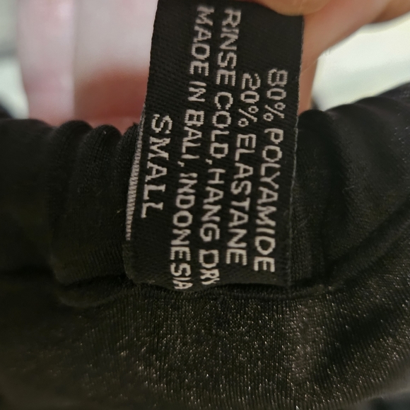 Indah black backless onepiece thong bathing suit - Picture 11 of 15